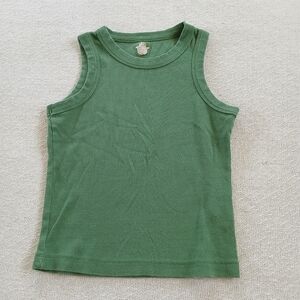 perry walker ♡ ribbed green tank top clean girl xs spring